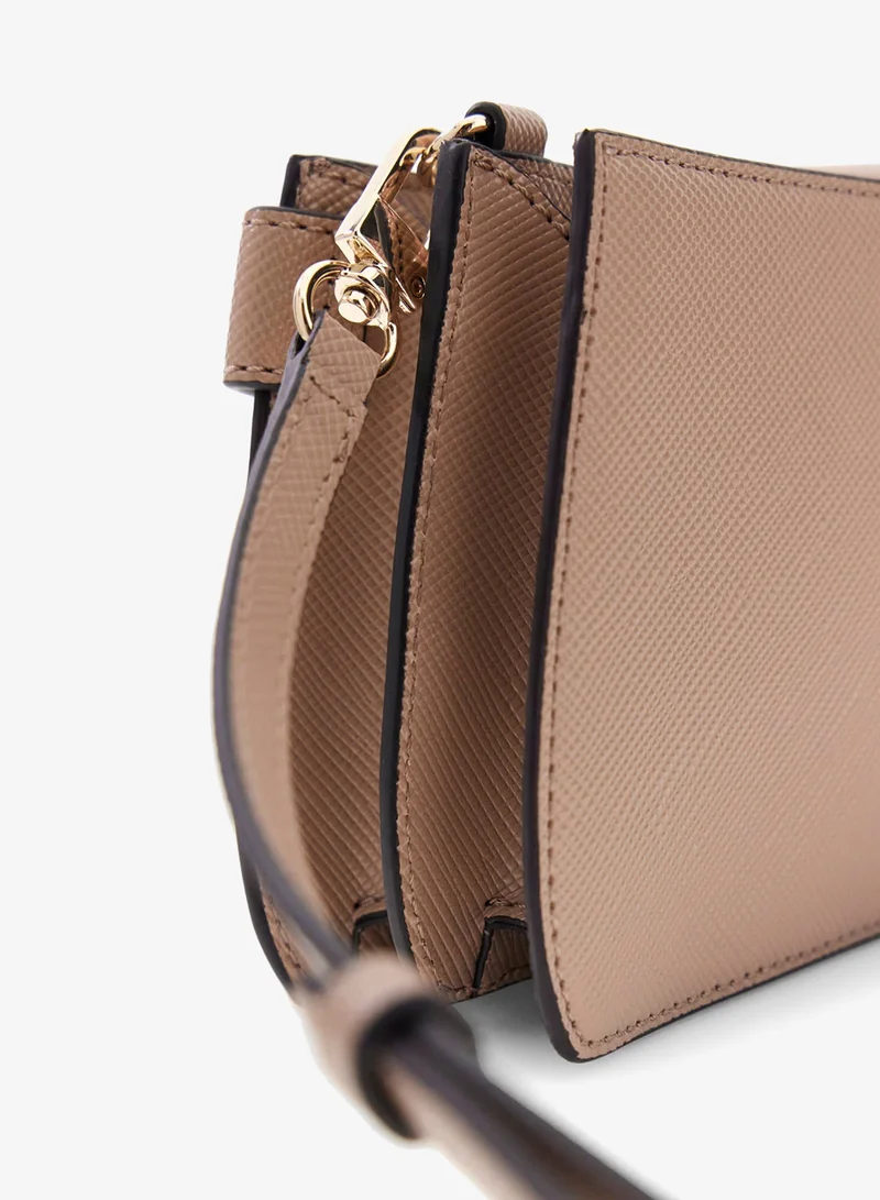 Guess Pale Mocha Serenova Mini Crossbody for Women | Best Price UAE